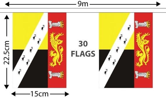 Norfolk Bunting | Buy Norfolk Bunting | North West Flags