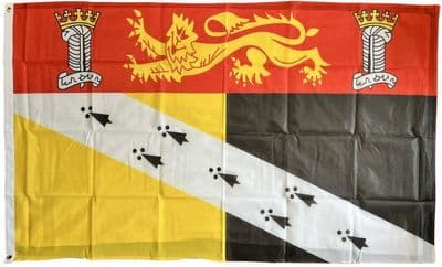 Norfolk Flag - 5ft x 3ft | Heavy Knitted Polyester