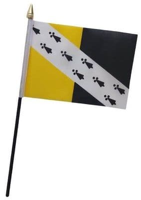 Norfolk No Crest Table Flag - NO BASE