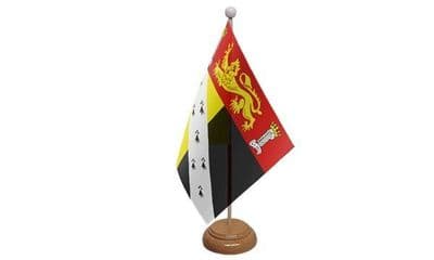 Norfolk Wooden Table Flag