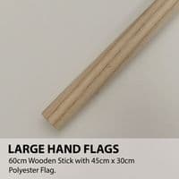 North Korea Large Hand Flag | Buy North Korea Large Hand Flag