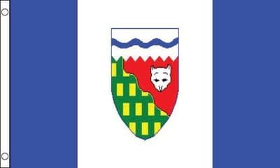 North West Territories 5ft x 3ft Flag
