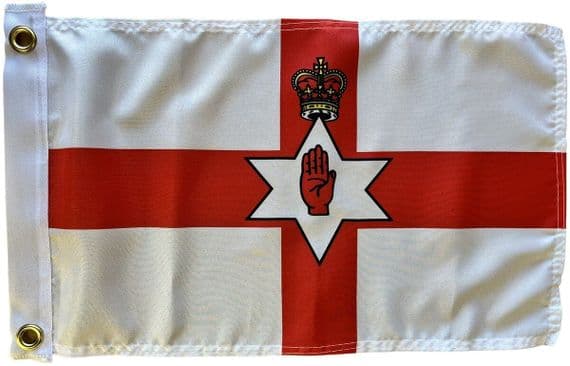 Northern Ireland Boat Flag - 15ft x 1ft with 2 Eyelets | Buy Northern Ireland Boat Flag - 15ft x 1ft with 2 Eyelets | North West Flags
