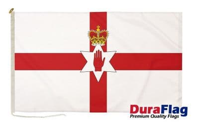 Northern Ireland Flag - 3ft x 2ft | Premium Quality DuraFlag Rope & Toggle