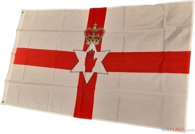 Northern Ireland Flag - 5ft x 3ft | Standard Polyester