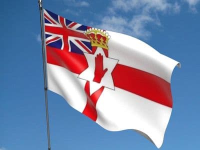 Northern Ireland with Canton Flag 5ft x 3ft