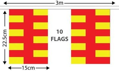 Northumberland Bunting 3m