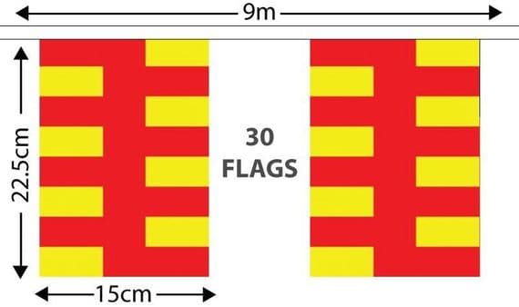 Northumberland Bunting | Buy Northumberland Bunting | NWFlags