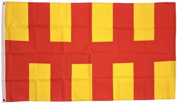 Northumberland 5ft x 3ft 150Denier Heavy Polyester Flag | Buy Northumberland 5ft x 3ft 150Denier Heavy Polyester Flag | North West Flags