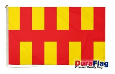 Northumberland Premium Quality DuraFlag Rope & Toggle - 5ft x 3ft