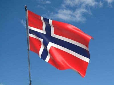 Norway 5ft x 3ft Flag