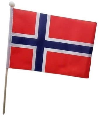 Norway Hand Flag