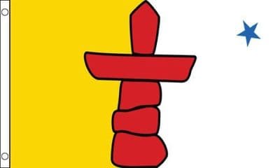 Nunavut 5ft x 3ft Flag
