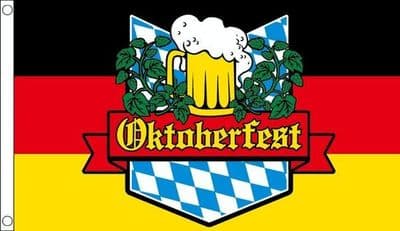 Oktoberfest Flag 5ft x 3ft