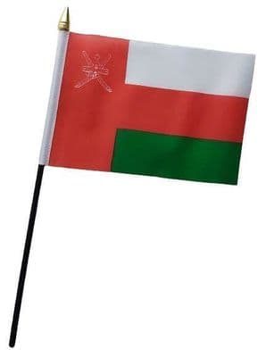 Oman Table Flag - NO BASE