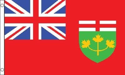Ontario 5ft x 3ft Flag