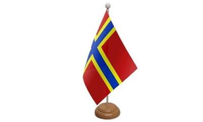 Orkney Wooden Table Flag
