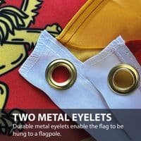 Owain Glyndr Boat Flag - 15ft x 1ft with 2 Eyelets | Buy Owain Glyndr Boat Flag - 15ft x 1ft with 2 Eyelets | North West Flags