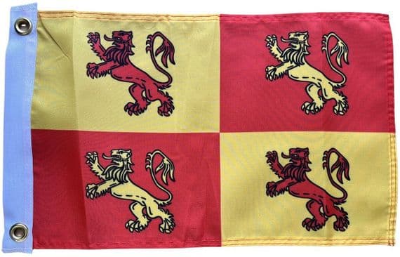 Owain Glyndr Boat Flag - 15ft x 1ft with 2 Eyelets | Buy Owain Glyndr Boat Flag - 15ft x 1ft with 2 Eyelets | North West Flags