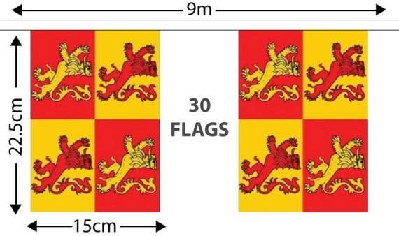 Owain Glyndwr Bunting | Buy Owain Glyndwr Bunting | NWFlags