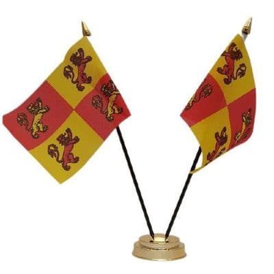 Owain Glyndwr Double Table Flag