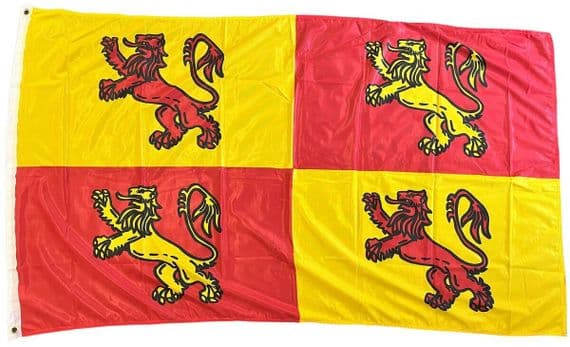 Owain Glyndwr Flag 5ft x 3ft Knitted Heavy Polyester | NWFlags