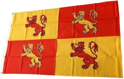 Owain Glyndwr Flag - 5ft x 3ft | Standard Polyester