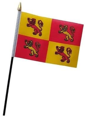 Owain Glyndwr Table Flag - NO BASE