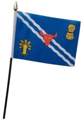 Oxfordshire Table Flag - NO BASE