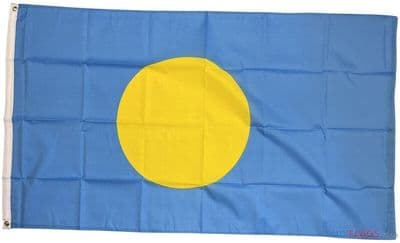 Palau Flag - 5ft x 3ft | Standard Polyester