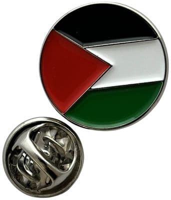 Palestine Round Pin Badge