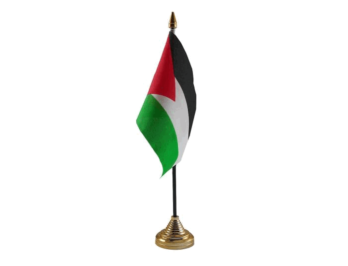 Palestine Table Flag