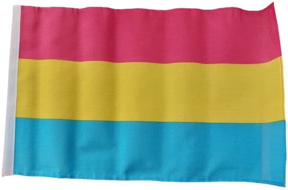 Pansexual Flag Small | Free UK Delivery | NWFlags Online