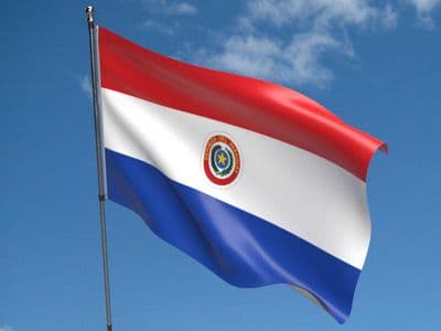 Paraguay 5ft x 3ft Flag