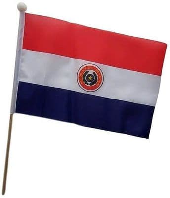 Paraguay Hand Flag