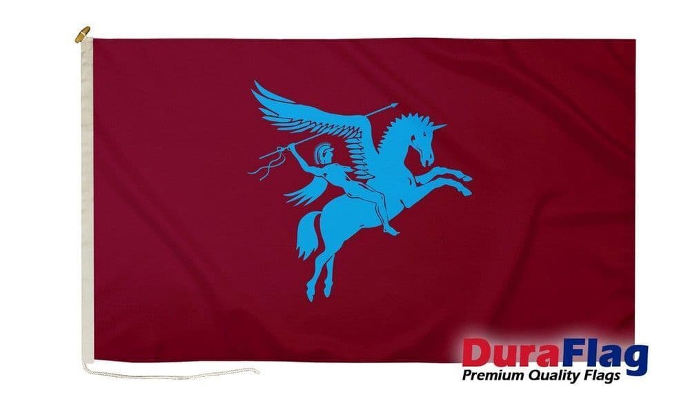 Pegasus Crest Only Premium Flag | Free UK Delivery | NWFlags