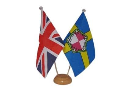 Pembrokeshire Friendship Wooden Table Flag