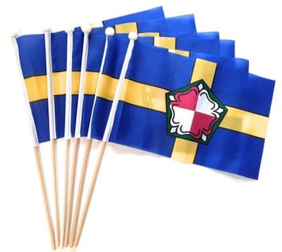 Pembrokeshire Hand Flag - 6 Pack