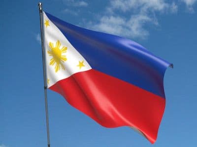Philippines 5ft x 3ft Flag