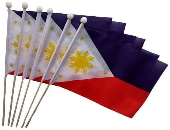 Philippines Pack of Hand Flags | Buy Philippines Pack of Hand Flags