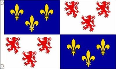 Picardy Flag - 5ft x 3ft | Standard Polyester