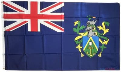Pitcairn Islands Flag - 5ft x 3ft | Standard Polyester
