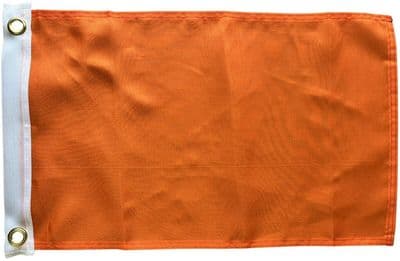 Plain Orange Flag  - 17