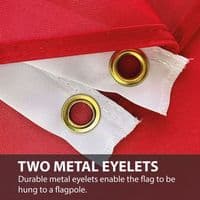 England 1.5ft x 1ft Knitted Heavy Polyester Flag | NWFlags