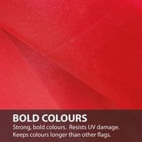 England 1.5ft x 1ft Knitted Heavy Polyester Flag | NWFlags