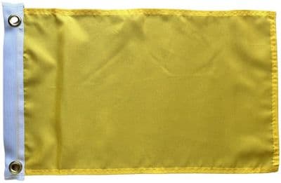 Plain Yellow Flag  - 17