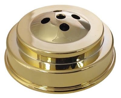 Plastic Base for Table Flags - 5 Hole Gold