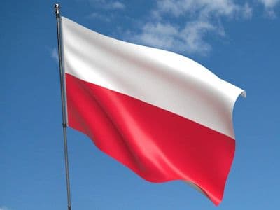 Poland 5ft x 3ft Flag
