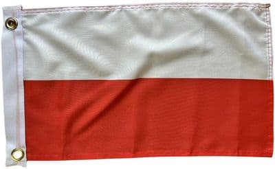 Poland Boat Flag  - 17