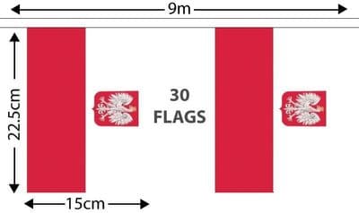 Poland Eagle Bunting (9m)
